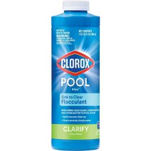 응집제를 제거하는 Clorox Pool&Spa 싱크 1쿼트 59232CLX, 수량