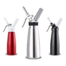 생크림휘핑기 크림 스테인레스 스틸 304 홈카페, 실버 500ml