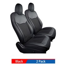 냉각쿠션 스마트 카시트 모델 여름 운전 통기성 시트 바람 조절 15 초, 2.Black-2 Pack
