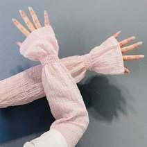 오누이디스플레이 레이스 골프 운전 팔토시, 핑크