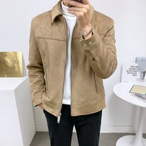애드매이브 스웨이드 4온스 안감 누빔 자켓(3color)