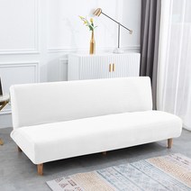 리클라이너쇼파커버 덮개 패드 소파 천갈이 4인용 자카드 침대 신축성 팔걸이 없는 미끄럼 방지 스트레이트 슬립 거실용 벤치 2023 신제품, 31.23 - S 사이즈 120-155CM