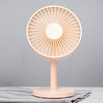 심플한 탁상용 USB 데스크 자연바람 선풍기, 블랙