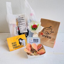 러블리팜 용돈박스 치킨왔닭 반반치킨 20구 + 한송이 카네이션 세트, 옛날통닭, 머니닭_5구