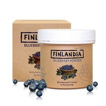 핀란디아 핀란드산 블루베리 분말 파우더 50g, 기타