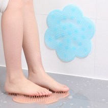 실리콘 풋 브러쉬 발각질 세척 매트 발브 DD-10338, 단품, 단품, 상세페이지 참조
