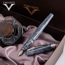 비스콘티 만년필 미라지 병잉크 기프트 세트 7색상, 상세설명 참조, 나이트블루/M-중간촉