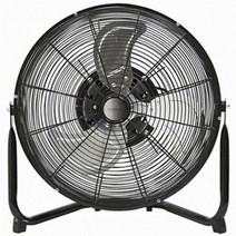 유니맥스 16인치 대형 스틸 선풍기 UMF-160D, 블랙