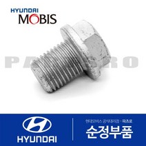 순정부품 엔진오일 교환 드레인 콕크 볼트(플러그) (2151223000), 볼트 와셔 (2151323001)