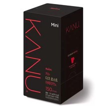 카누 미니 다크로스트 아메리카노 커피 0.9gx150 스틱
