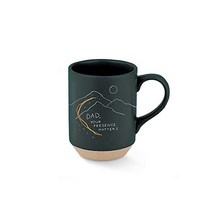 FRINGE STUDIO Your Presence 스톤웨어 머그 12 fl oz Dark Teal