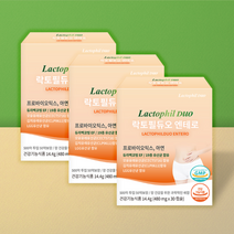 락토필듀오 엔테로 30캡슐 x 3개 (3개월) 김치유래 모유 유래 유산균 LGG 실온보관, 30캡슐 x 3개  (3개월분)