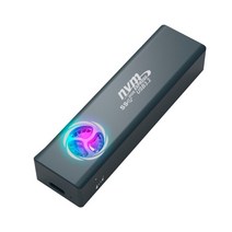 GUDGA-20Gbps NVME 케이스 M.2 SSD 내장 냉각 팬 외장 Ssd 케이스-USB c형 3.1 하드 드라이브 박스 2242 22, 한개옵션1, 01 Nvme case Dark blue