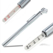 타이어 공기압 센서 에어 게이지 측정기 자동 자동차 차량 모터 5-50PSI 미니 테스트 미터 펜 빠른 체크 압력, [01] 은