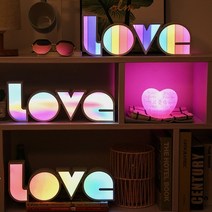 LED 네온사인 무드등 테이블등 LOVE 러브 사인, Style 1