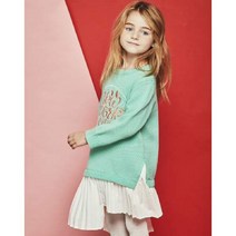 [리틀스텔라] (FSNWCOK902M) 플리츠 니트 원피스