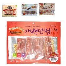 뉴트리오 마이도기 개성만점 더원 유엔펫 올가미 등 애견간식모음 간식 300g 모음, 1개, 유엔펫고구마닭갈비미니