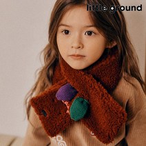 리틀그라운드 데님인더박스-뽀글양얼굴머플러(73C11-860-02)CH 딜 아동머플러