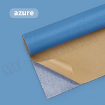 가죽시트지 PU 수리 패치 200x138cm 자체 접착 소파 라미네이트 스티커 고무 패브릭, 04 200X138cm, 03 blue