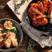 BBQ 통살닭다리구이 소금10팩   매콤양념10팩