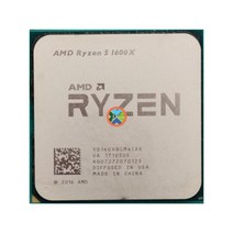 라이젠 2200gAMD Ryzen 5 1600X R5 3.6 GHz 6 코어 12 스레드 CPU 프로세서 95W L3 16M YD160XBCM6IAE 소켓, 한개옵션0