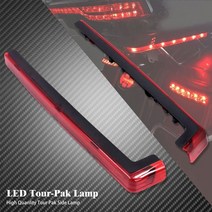 할리데이비슨 램프 mactions led 투어-팩 사이드 마커 라이트 키트 붉은 호환품, 사이드 라이트, 1개