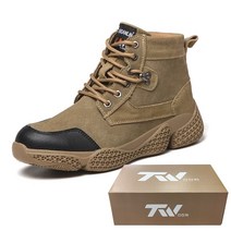 TAE WOL 남여공용 방한 방수 기모 안전화 건설작업용 방한화