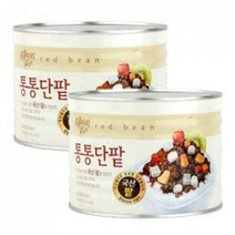 복음자리 통통단팥 통조림 국산, 2kg, 28개