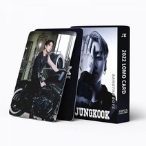 방탄포카 방탄굿즈 BTS 방탄소년단 Lomo 포토카드 40장+케이스 Lomo카드 버터 카드 브로마이드, 01