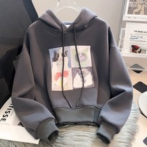 여성 후드 기모 맨투맨 귀여운 동물 나몀티 남녀공용 커플티 도툼한 후트티 티셔츠