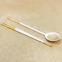 박씨상방 [박씨상방] 명품 전체금부 은수저 70% 93.75g, 선택완료, 매조세송이 남 73