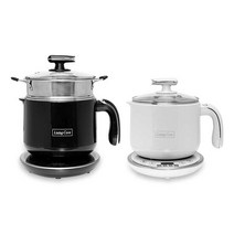 리빙코아 멀티쿡 1.8리터 전기포트 전골냄비, 색상:화이트