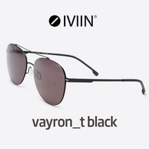 IVIN 아이빈 선글라스 vayron_t 블랙 티탄선글라스 가벼운선글라스 마이키타모양