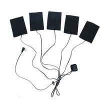 발열조끼 usb 의류 히터 패드 기어 조절 가능한 온도 전기 가열 시트 가열 따뜻한 패드 조끼 자켓