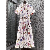 Eglory 원피스 턴다운 칼라 캐주얼 파티 레이디 드레스 2023 가을 패션