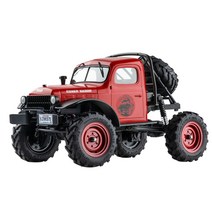 FCX24 1/24 원격제어 무선 알씨카 왜건 오프로드 트라이얼 2단 하드쉘 4륜, 파란색 차량 RTR