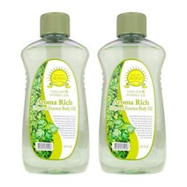 아로마 리치 바디오일 465ml 쑥 x2개