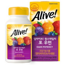 얼라이브 원스데일리 포 우먼 멀티 비타민 30정 x 1개