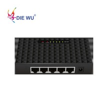 네트워크 스위치 diewu 5 포트 기가비트 스위치 빠른 네트워크 스위치 lan 경고, 나는 플러그