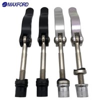 자전거부품MAXFORD-퀵 릴리스 나사 볼트 M8 자전거 시트 포스트 클램프 레버 꼬치 사이클링 부품 도구 50, 06 M8x60mm Black color