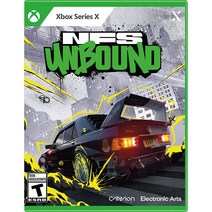 니드 포 스피드: 언바운드 Xbox 시리즈X 스트리트 레이싱 자동차경주 스포츠 오픈월드 아케이드, Xbox Series X