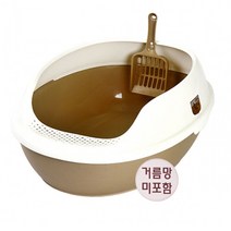 마칼 거름망 화장실(브라운) 고양이 평판 초대형 배변 _ 301998EA, 본상품선택