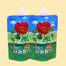 [뚜껑있어 돌려따는] 사과한알 통째로 담은 거창사과즙 아기간식용, 110ml 30포(2상자)