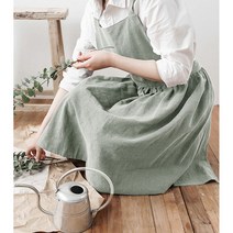 정유미앞치마 모던 원피스 앞치마 어린이집 3가지 타입, B타입, 블랙