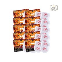 따뜻HOT팩 붙이는 발난로 핫팩(2p), 100개