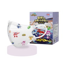 웰베노x출동!슈퍼윙스 유아용 면마마스크 20매입, 소형s(20매), 캐릭터