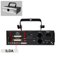 미니 빔프로젝터 소형 가정 휴대용 3W ILDA 3D RGB 레이저 라이트 웨딩 DJ 디, 01 2W  ILDA_01 EU 플러그