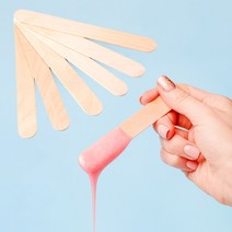 뷰티링크 왁싱전용 우드 스파츌라 3종 100개 셀프왁싱 브라질리언 페이스 왁식부자재, 우드 스파츌라 XS