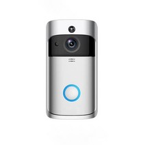 IoT Ai 인터폰 비디어폰 설치 교체 Z50 V5 비디오 초인종 와이파이 야외 도어 벨 방수 IP65 인터콤 카메라, 01 silver_04 영국 플러그