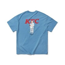 CRITIC X KFC DADDY 반팔 티셔츠 Deep Blue YE